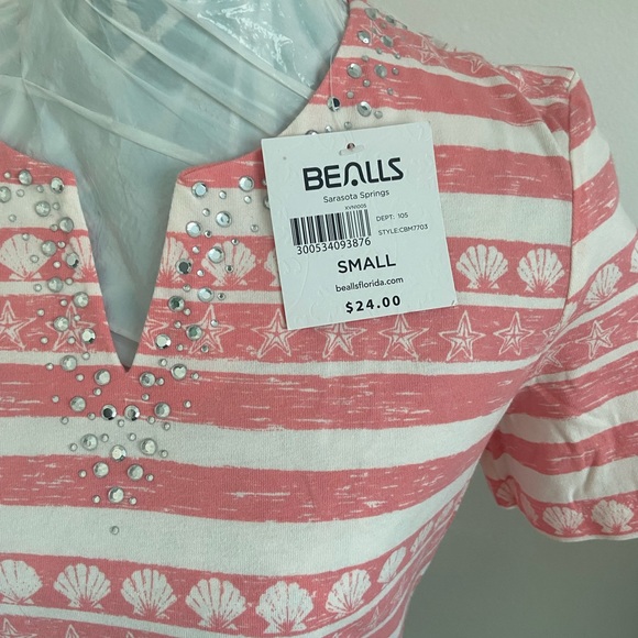 Lot of 3 Coral Bay embellished shirts new S - Picture 6 of 13